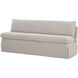 Fable Beige Slipcover Dining Bench
